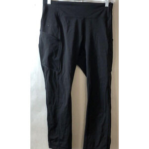 Size 6 Women Lululemon High Waist Black Pants